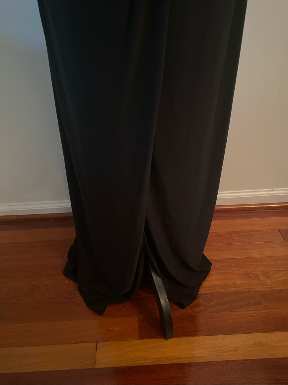 Adrianna Papell size 12 black figure flattering gown - Picture 6 of 13